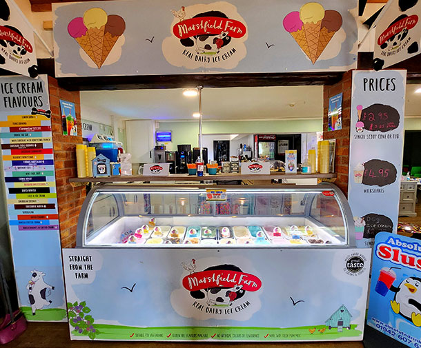 The Hayrack Ice Cream Parlour