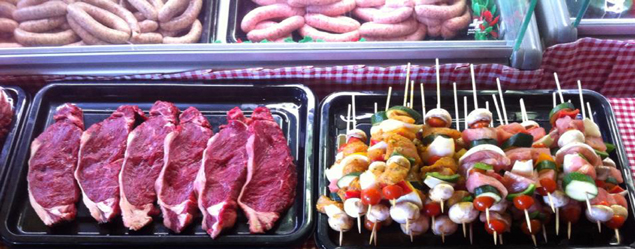 Superior selection of fine quality meats at Hayrack Farm Shop