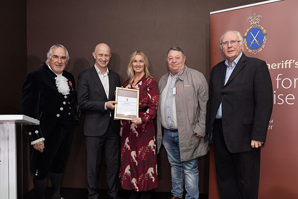 Hayrack Church Farm High Sheriffs Award