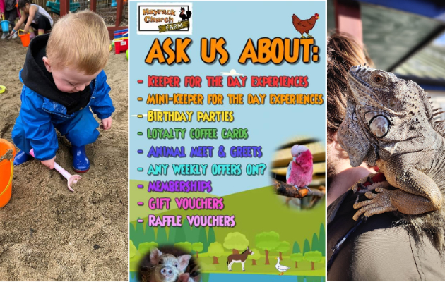 Ask Us About - Hayrack Farm Park