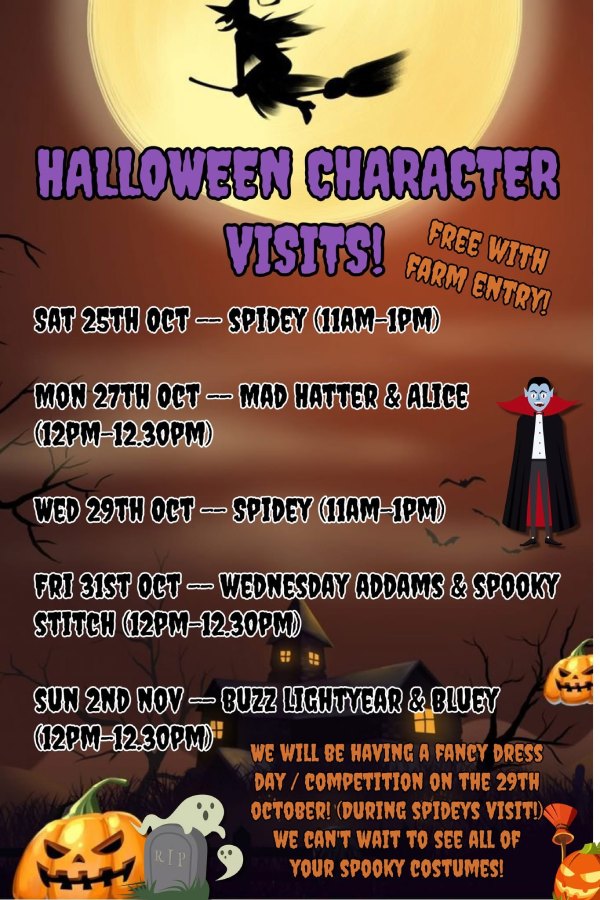 Halloween at the Hayrack Church Farm